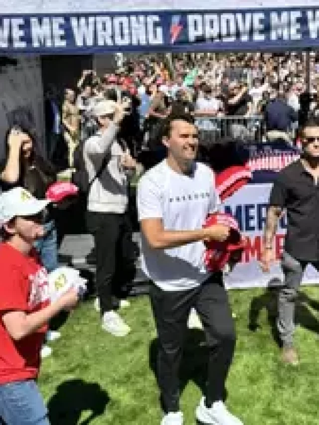 Videos Capture Moment Charlie Kirk Was Shot Dead And The Chaos That Followed